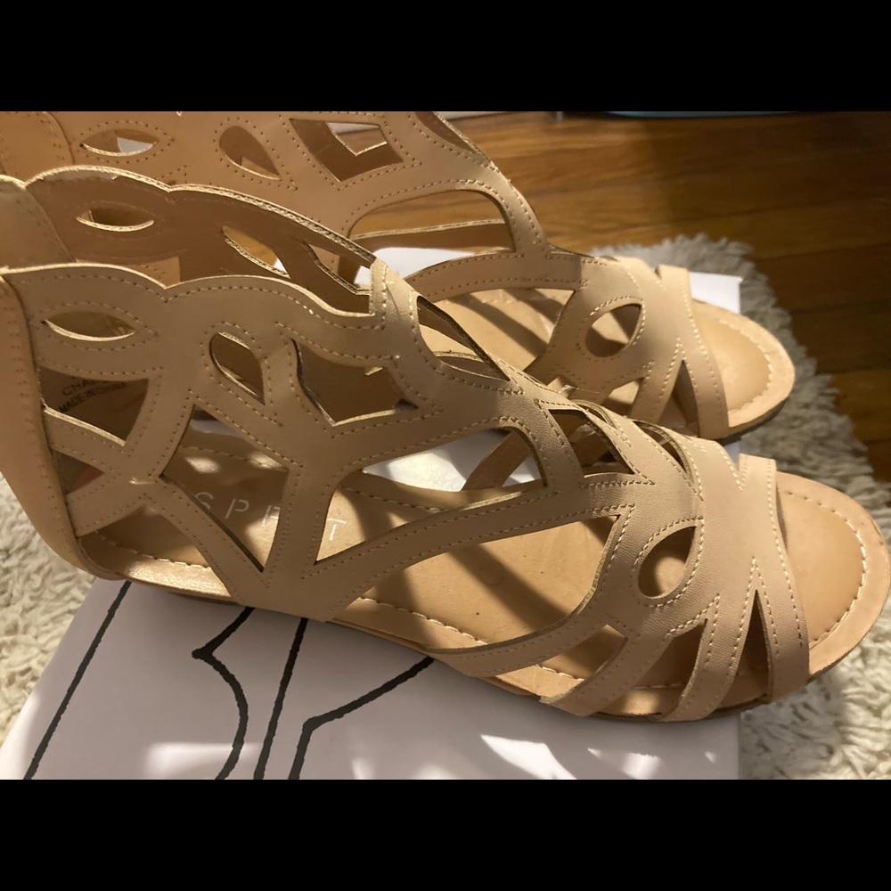 Esprit ankle sandals brand new!